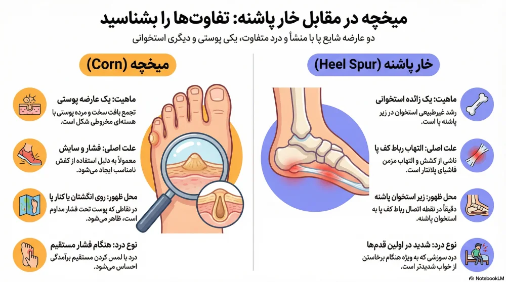 میخچه و خار پاشنه
